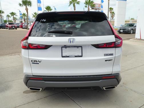 Platinum White Pearl 2026 Honda CR-V Hybrid Sport FWD