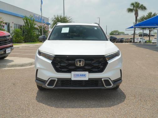 Platinum White Pearl 2023 Honda CR-V Hybrid Sport Touring AWD