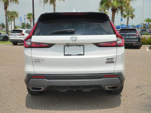 Platinum White Pearl 2023 Honda CR-V Hybrid Sport Touring AWD