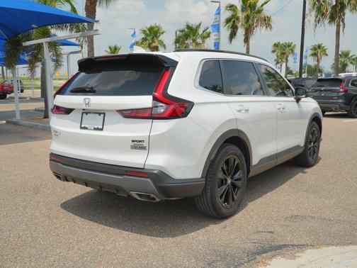 Platinum White Pearl 2023 Honda CR-V Hybrid Sport Touring AWD