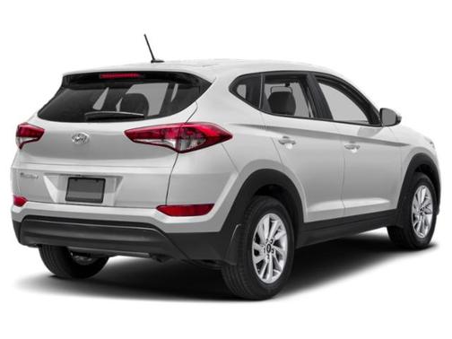 Dazzling White 2018 Hyundai TUCSON Sport