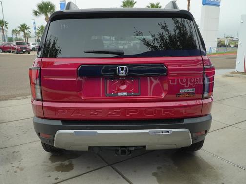 Radiant Red Metallic II 2026 Honda Passport AWD TrailSport Elite