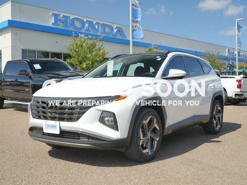 Quartz White 2022 Hyundai TUCSON Limited