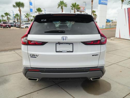 Platinum White Pearl 2026 Honda CR-V Hybrid Sport-L FWD