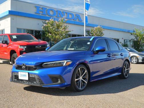 Aegean Blue Metallic 2024 Honda Civic Touring
