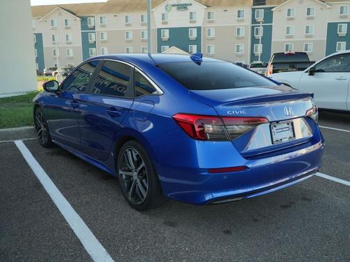 Aegean Blue Metallic 2024 Honda Civic Touring