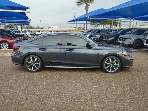 Meteorite Gray Metallic 2025 Honda Civic Hybrid Sport Touring