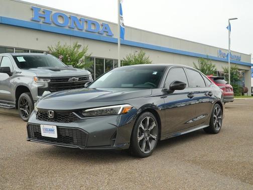 Meteorite Gray Metallic 2025 Honda Civic Hybrid Sport Touring