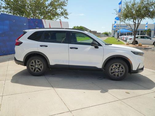 Platinum White Pearl 2027 Honda CR-V Hybrid TrailSport AWD