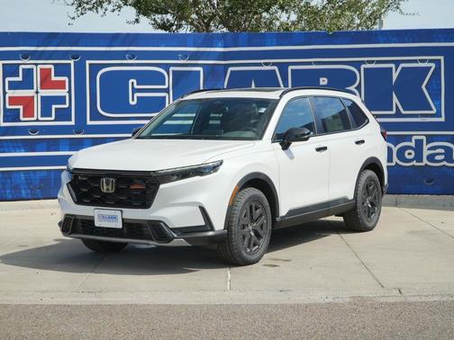 Platinum White Pearl 2027 Honda CR-V Hybrid TrailSport AWD