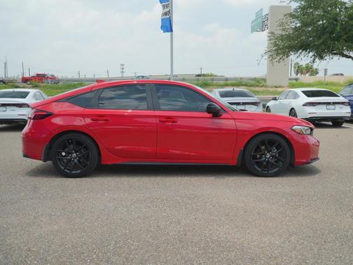 Rallye Red 2025 Honda Civic Sport