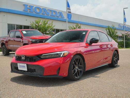 Rallye Red 2025 Honda Civic Sport