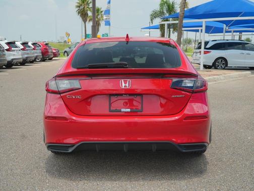 Rallye Red 2025 Honda Civic Sport