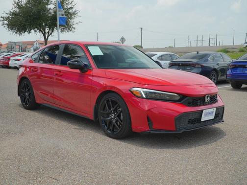 Rallye Red 2025 Honda Civic Sport