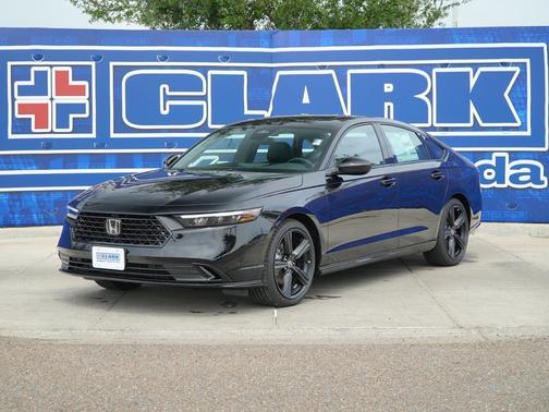 Crystal Black Pearl 2026 Honda Accord Hybrid Sport-L