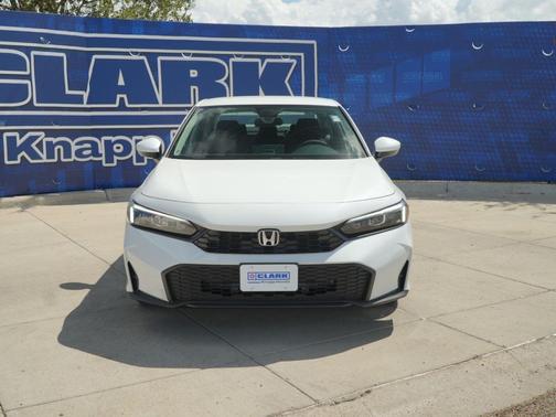 Platinum White Pearl 2026 Honda Civic LX