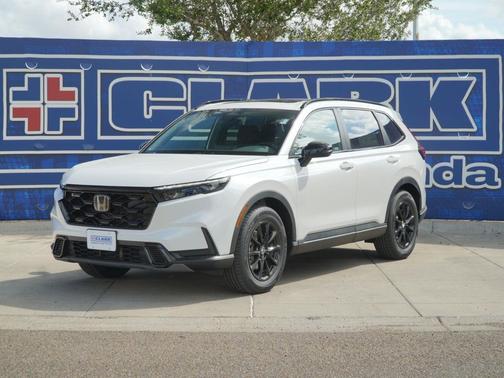Platinum White Pearl 2027 Honda CR-V Hybrid Sport FWD