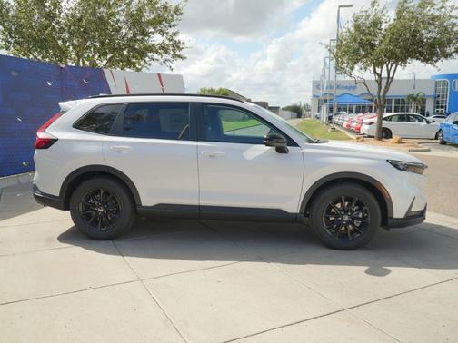 Platinum White Pearl 2027 Honda CR-V Hybrid Sport FWD
