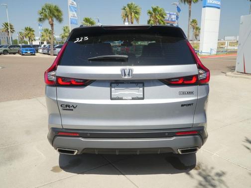 Solar Silver Metallic 2026 Honda CR-V Hybrid Sport-L FWD