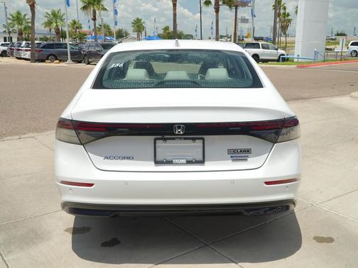 Platinum White Pearl 2026 Honda Accord Hybrid Touring