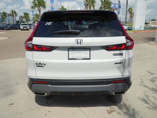 Platinum White Pearl 2026 Honda CR-V Hybrid Sport-L FWD