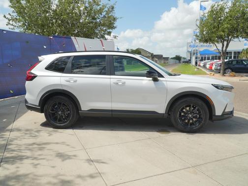 Platinum White Pearl 2026 Honda CR-V Hybrid Sport-L FWD