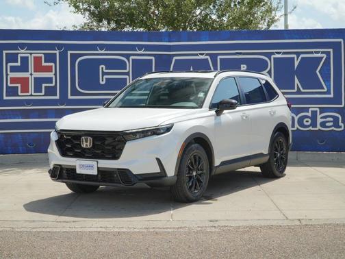Platinum White Pearl 2026 Honda CR-V Hybrid Sport-L FWD