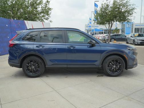 Canyon River Blue Metallic 2026 Honda CR-V Hybrid Sport-L FWD