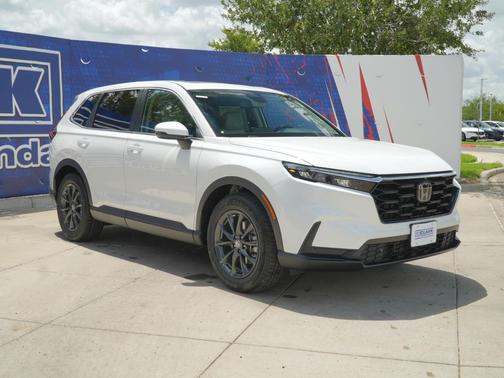 Platinum White Pearl 2026 Honda CR-V EX-L 2WD