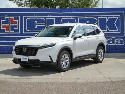 Platinum White Pearl 2026 Honda CR-V LX 2WD