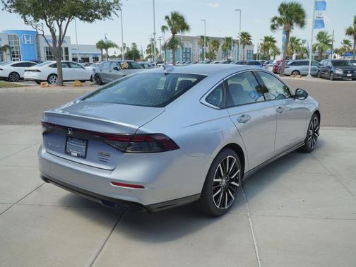 Solar Silver Metallic 2026 Honda Accord Hybrid Touring