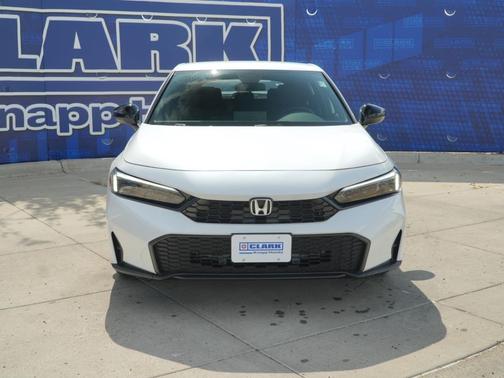 Platinum White Pearl 2026 Honda Civic Sport