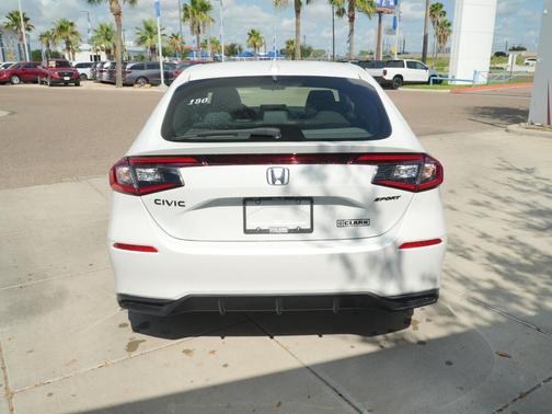 Platinum White Pearl 2026 Honda Civic Sport