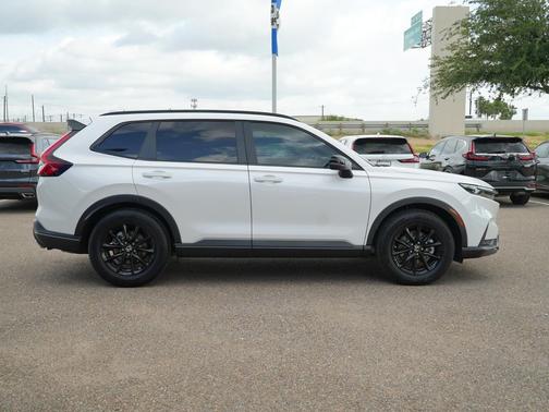 Platinum White Pearl 2026 Honda CR-V Hybrid Sport-L FWD