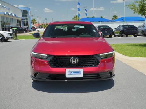 Radiant Red Metallic 2026 Honda Accord Hybrid Sport-L