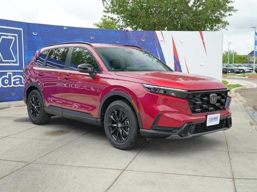 Radiant Red Metallic 2026 Honda CR-V Hybrid Sport-L FWD