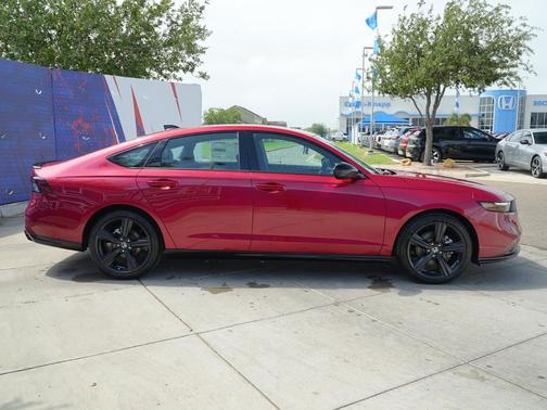 Radiant Red Metallic 2026 Honda Accord Hybrid Sport-L