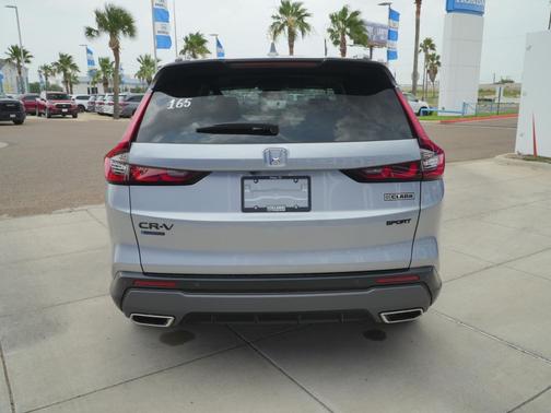 Solar Silver Metallic 2026 Honda CR-V Hybrid Sport-L FWD
