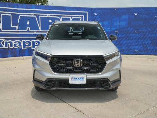 Solar Silver Metallic 2026 Honda CR-V Hybrid Sport-L FWD