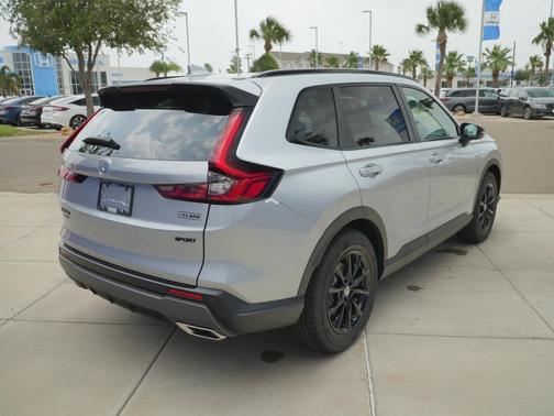 Solar Silver Metallic 2026 Honda CR-V Hybrid Sport-L FWD