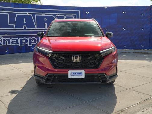 Radiant Red Metallic 2026 Honda CR-V Hybrid Sport-L FWD