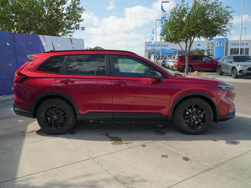 Radiant Red Metallic 2026 Honda CR-V Hybrid Sport-L FWD