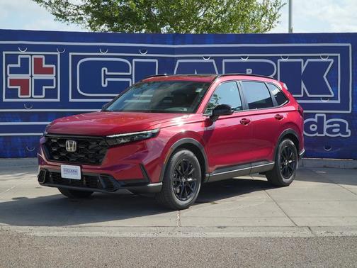 Radiant Red Metallic 2026 Honda CR-V Hybrid Sport-L FWD