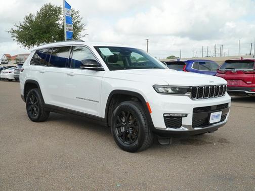 Bright White Clearcoat 2023 Jeep Grand Cherokee L Limited