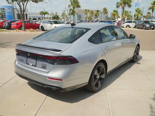 Solar Silver Metallic 2026 Honda Accord Hybrid Sport-L