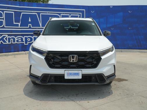Platinum White Pearl 2026 Honda CR-V Hybrid Sport-L FWD