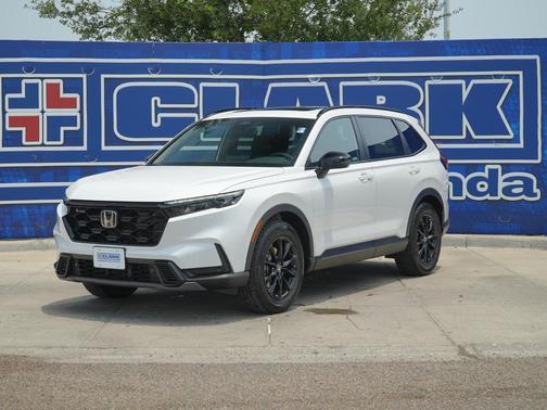 Platinum White Pearl 2026 Honda CR-V Hybrid Sport-L FWD