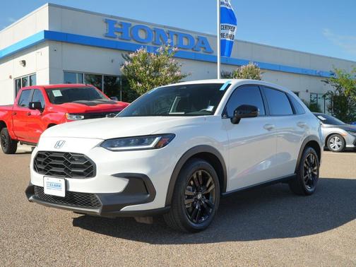 Platinum White Pearl 2026 Honda HR-V 2WD Sport