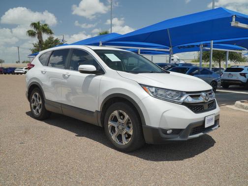 Platinum White Pearl 2019 Honda CR-V EX-L