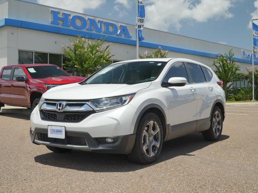 Platinum White Pearl 2019 Honda CR-V EX-L